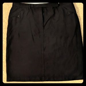 Black Christopher & Banks Skirt